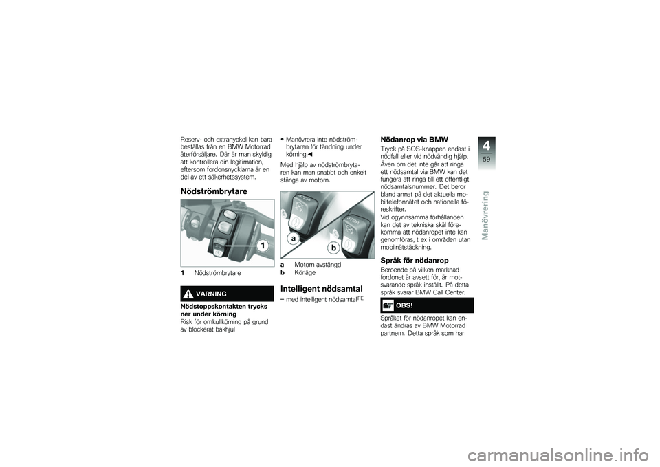 BMW MOTORRAD K 1600 B 2019  Instruktionsbok (in Swedish) �?��
���� �\f�� ��D���\b��!���� ��\b� � �\b��\b� ��
�����\b�
 ���� �� ��� ��\f��\f���\b�
��������
���$�\b��� ��� �� ��\b� �
��!��
���\b�� �