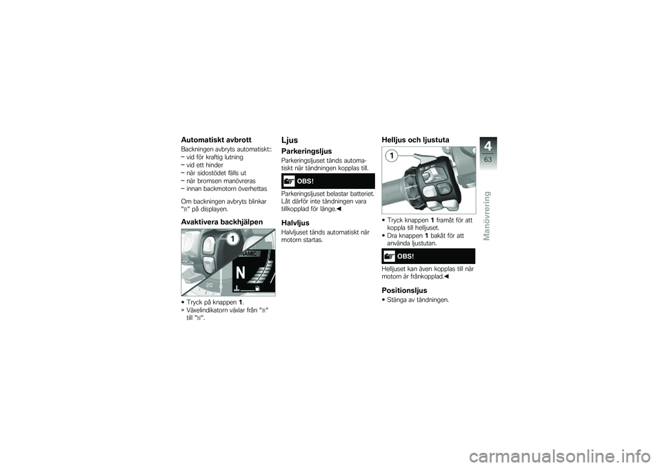 BMW MOTORRAD K 1600 B 2019  Instruktionsbok (in Swedish) �"��\f�\b�	��\f�
���\f �����\b�\f�\f
��\b�������� �\b�� ��!��
 �\b���\f��\b���
���J�J
���
 ��� ���\b���� �������
���
 ��� ����
��
��� �
��
�\