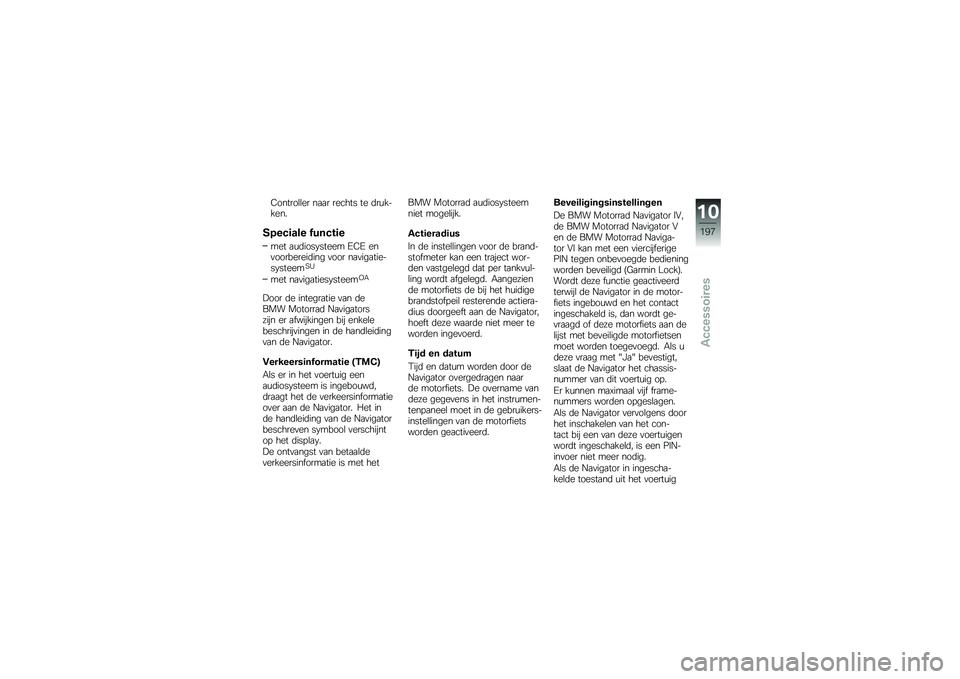 BMW MOTORRAD K 1600 B 2019  Handleiding (in Dutch) �/������\b�\b�� ��
�
� ������ �� �	��\f������
�/���#�	��� �0���#��	�
��� �
�\f�	����+����� �8�/�8 ���
���������	��� �
��� ��
�
���
���
