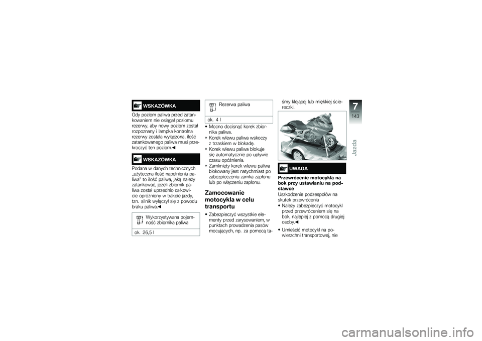 BMW MOTORRAD K 1600 B 2019  Instrukcja obsługi (in Polish) ���1�2�5�?��1�2
�G�\f� ������\b ������ �����\f ��������������\b ��� ����&��� ������\b���������
 ��#� ���� ������\b ����������