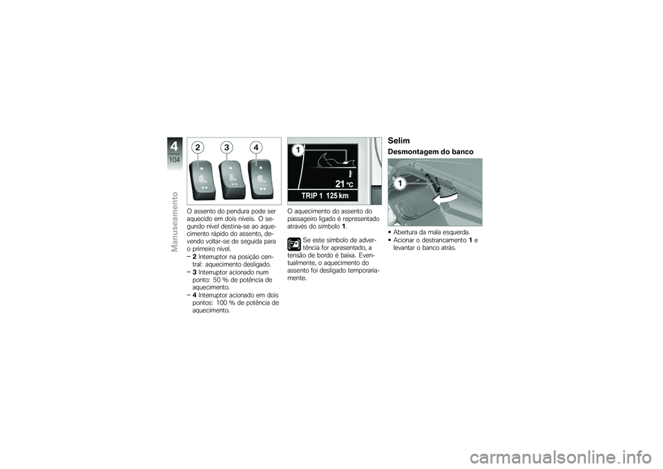 BMW MOTORRAD K 1600 B 2019  Manual do condutor (in Portuguese) �1 �������
 ��
 �
����\f�� �
�
�� �����#�\f��\b���
 ��	 ��
�� ������� �1 �����\f���
 ����� ���������� ��
 ��#�\f���\b��	����
 ��+�
���
 
