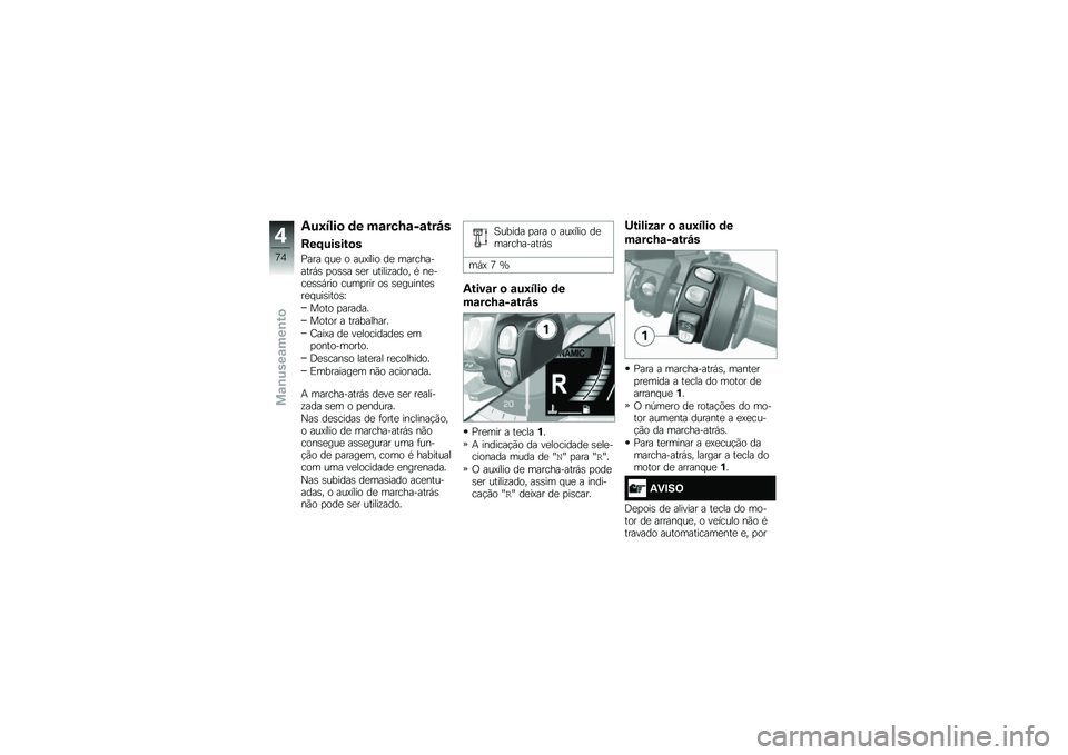 BMW MOTORRAD K 1600 B 2019  Manual do condutor (in Portuguese) �1��:��)��
 �	� ��\f���M�\f��\f���/�
�D��F������
�
�0��� �#�\f� �
 ��\f�.����
 �� �	���\b�������+� �
�
��� ��� �\f�����!���
�" �/ ����\b����+��