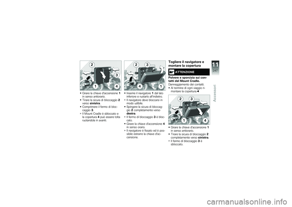 BMW MOTORRAD F 750 GS 2018  Libretto di uso e manutenzione (in Italian) �E�����\b �� �
�����\b ����
�
�\b������\b��� ��\b��� ���	��������
�;�����\b �� ���
��� �� �
���
�
��������\b�����������
�
�+����