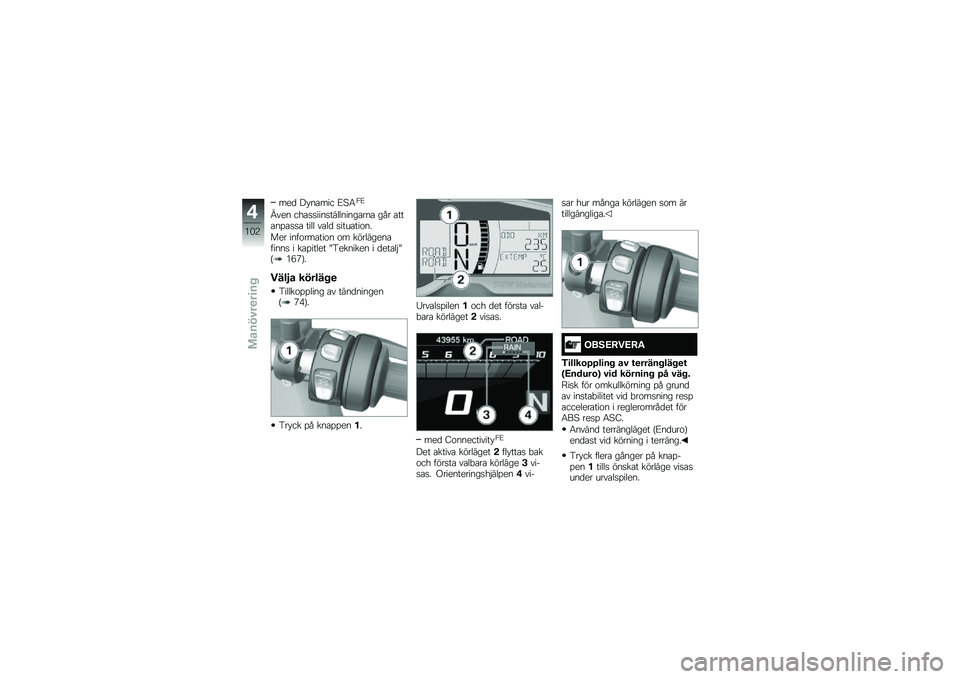 BMW MOTORRAD F 750 GS 2018  Instruktionsbok (in Swedish) ���
 �� ��\b��� �A�>�6�2�A
�Q��� ���\b�
�
����
���������\b���\b ��� �\b���\b��%�\b�
�
�\b ���� ��\b��
 �
����\b���\f��
��� ����\f���\b���\f� �\f�