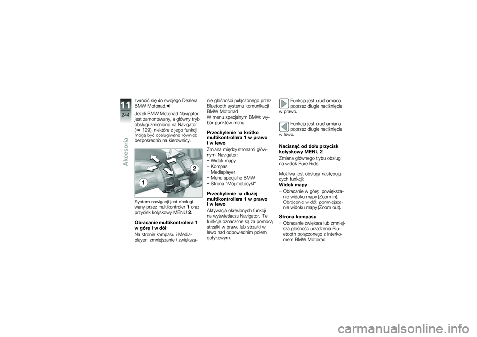 BMW MOTORRAD F 750 GS 2018  Instrukcja obsługi (in Polish) �\f������# ��� �
� ���� ��"� �.��������� ��������
�
�-��
��� ��� ��������
 �H��?��"����� ��� �\f��\b���������	 � �"����� ����!�