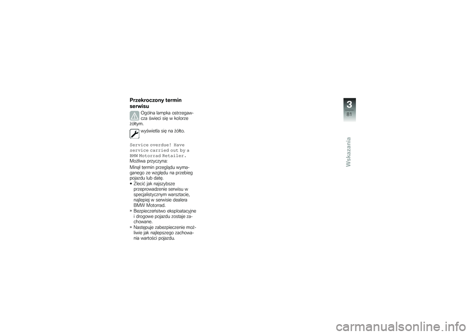 BMW MOTORRAD F 750 GS 2018  Instrukcja obsługi (in Polish) ����\f�������
� ��\f����
��\f��\b���
�<�"���� ���\b��� �����\f��"���&��\f� ������ ��� � ������\f��
�����\b�
��������� ��� �� �
