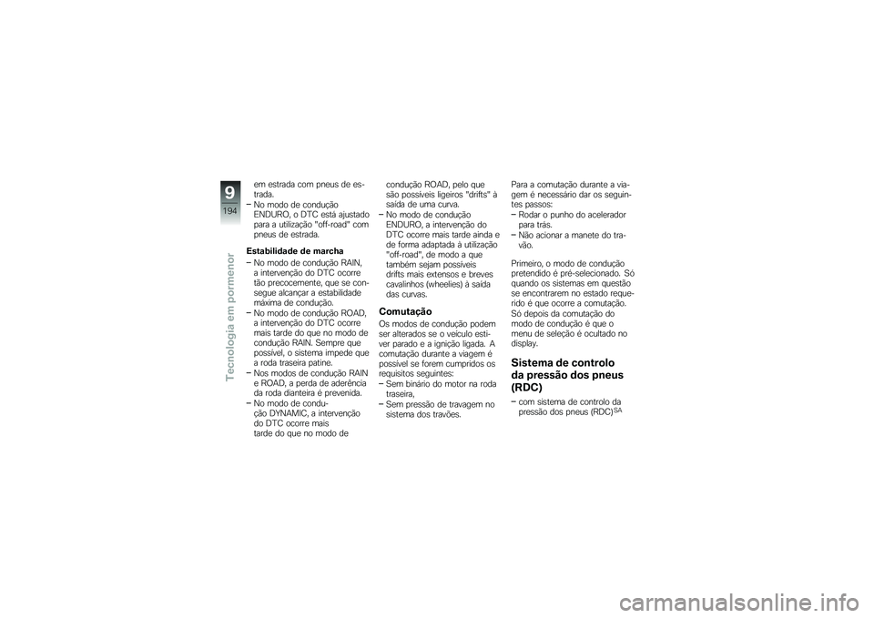 BMW MOTORRAD F 750 GS 2018  Manual do condutor (in Portuguese) �
� �
�\b����� ��� �
��
��\b ��
 �
�\b�������
�0� ���� ��
 ������!�(��)�0�<�J�F�/� � �<�E�G �
�\b��, ��2��\b�����
��� � ������\f��!�(� �\��	�	���