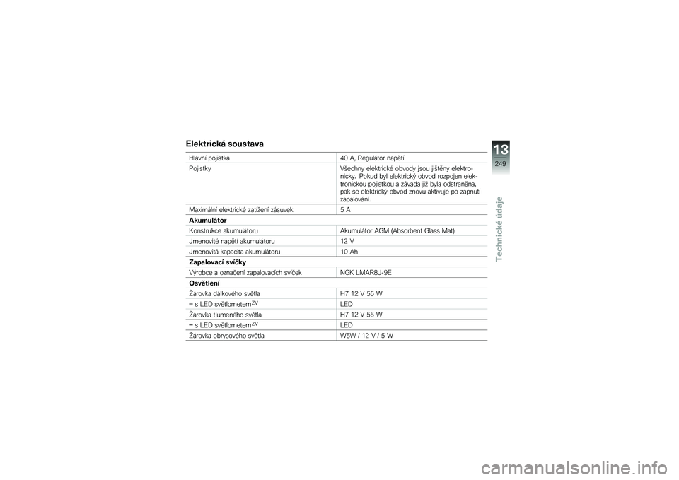 BMW MOTORRAD F 750 GS 2018  Návod k obsluze (in Czech) �A������� �� ��\f������
�1����� ���\f��\b�
���4�2 �<�	 �B��C�&���
�� �����
�
���\f��\b�
���0������ �����
�����( ��%���� �\f�\b��& �\f���
�