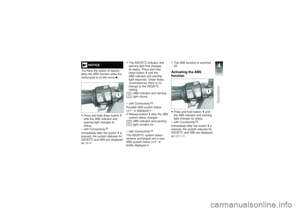 BMW MOTORRAD F 750 GS 2019  Riders Manual (in English) �4�%��1��.
�D�� ��	�� �
�� ���
��� �� ���	��
���"�	�
��� �
�� �,��8 �����
��� ����\f� �
�����
��\b��
��\f� �� �� �
�� �����
�>�\b��� �	�� 