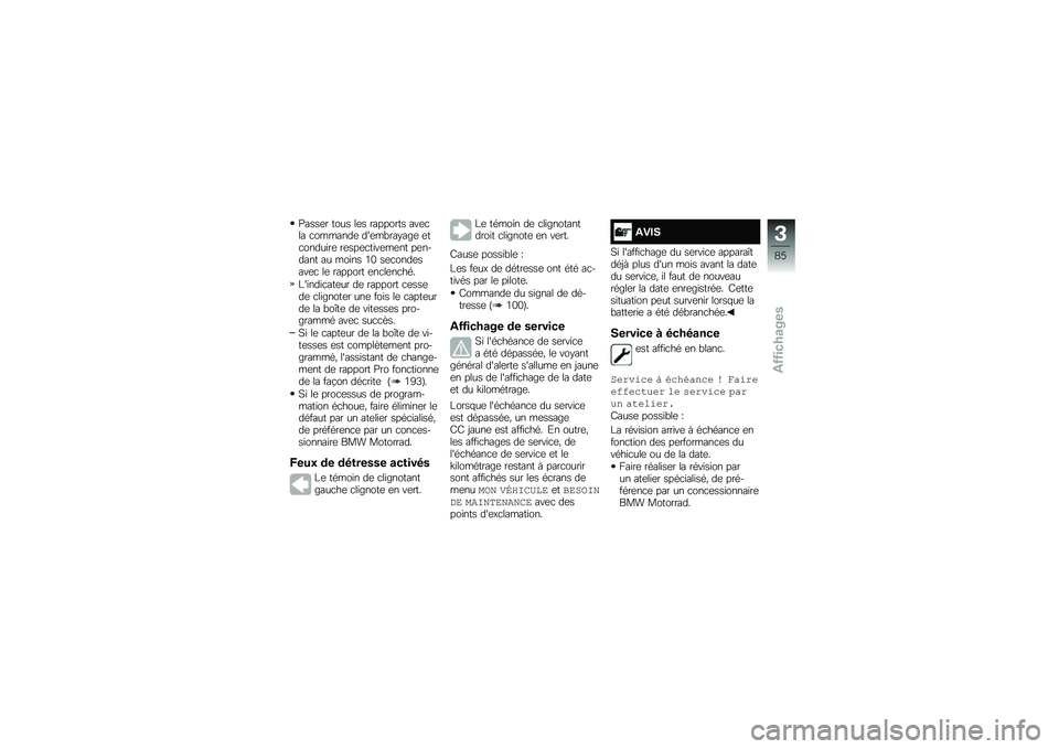 BMW MOTORRAD F 750 GS 2019  Livret de bord (in French) �8����	� ���� ��	� �������� ���	�
�� �
�������	 ���	��-���#��%�	 �	��
�����\f��	 ��	���	�
��\f��	��	�� ��	������ �� ���\f�� �2�1 ��	�
��
