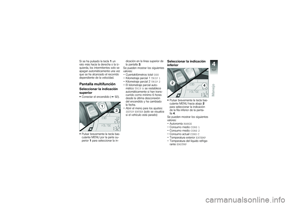 BMW MOTORRAD F 750 GS 2019  Manual de instrucciones (in Spanish) �,� �� �� ��
����� �� �������
��	��� �
�#� ����� �� ���	���� � �� �� �&�\f�
���	���" ��� �����	�
������� ���� ������\b�� ��
���