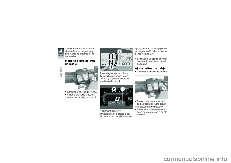 BMW MOTORRAD F 750 GS 2019  Manual de instrucciones (in Spanish) �	�
��� ��	����	�� �!������ �� ��	����(�
���� �� �� ��
��	���\b�
����� ���	�� ������� �� ��	�������� ����� �
�
������
�����
�