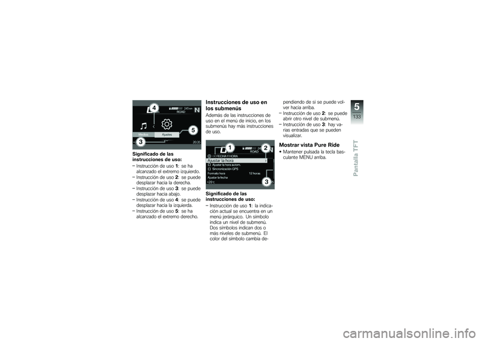 BMW MOTORRAD F 750 GS 2019  Manual de instrucciones (in Spanish) ������3��
�	��\b �� ��	��������
�
��\b��� �� ���\b�K
�:����	�
����� �� �
����I �� �������� ��� �� ��)��	��
� �� �\f�
���	���
�:����	�
�