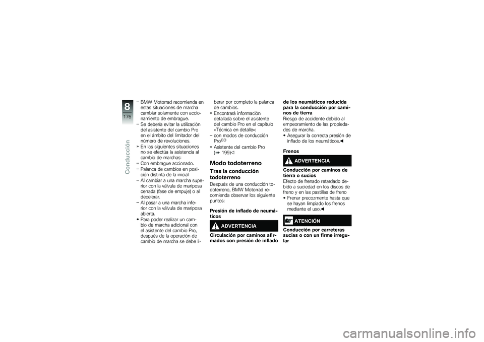 BMW MOTORRAD F 750 GS 2019  Manual de instrucciones (in Spanish) ��� �����	�	�� �	����
����� ������� ����
������� �� �
��	������
����	 �����
���� ��� ������&���
����� �� ��
��	��\b�
��
�,� 