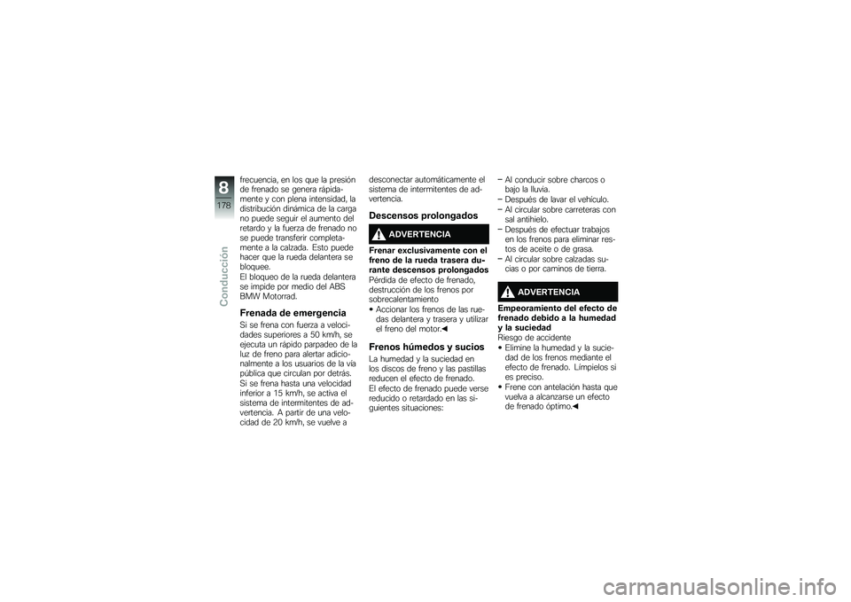 BMW MOTORRAD F 750 GS 2019  Manual de instrucciones (in Spanish) ��	���
������" �� ��� �\f�
� �� ��	������� ��	����� �� �\b����	� �	�#�����&�
���� � ��� ����� �����������" �������	���
���� �