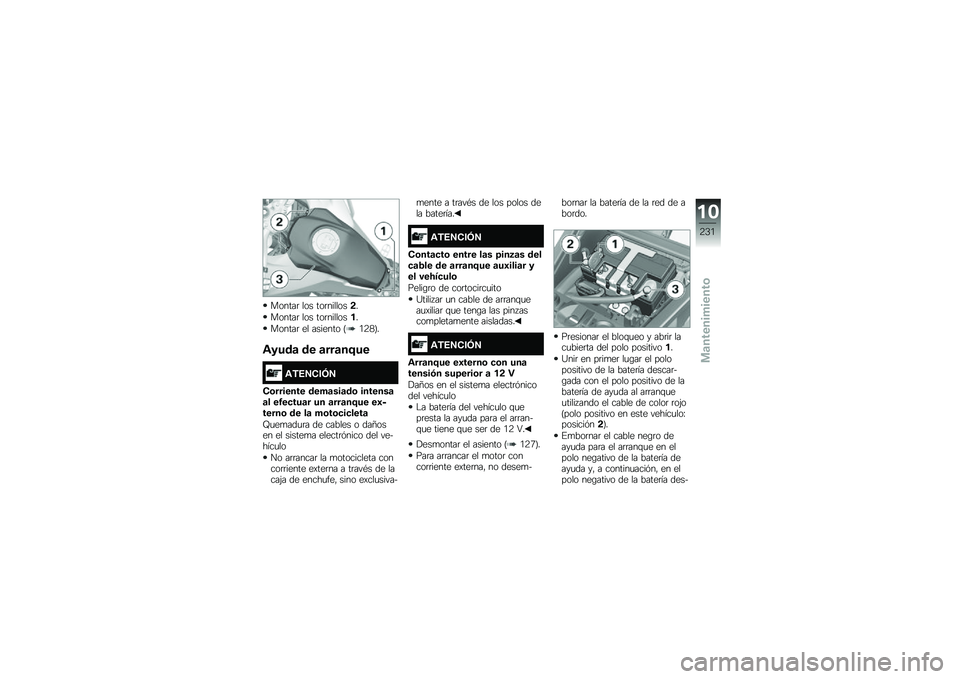 BMW MOTORRAD F 750 GS 2019  Manual de instrucciones (in Spanish) ������	 ��� ���	��������
������	 ��� ���	��������
������	 �� ������� �A�/�9�3�B�
�\f����	 �� �	���	��>��
�\f��7�8�,��9�8
�,�\b������