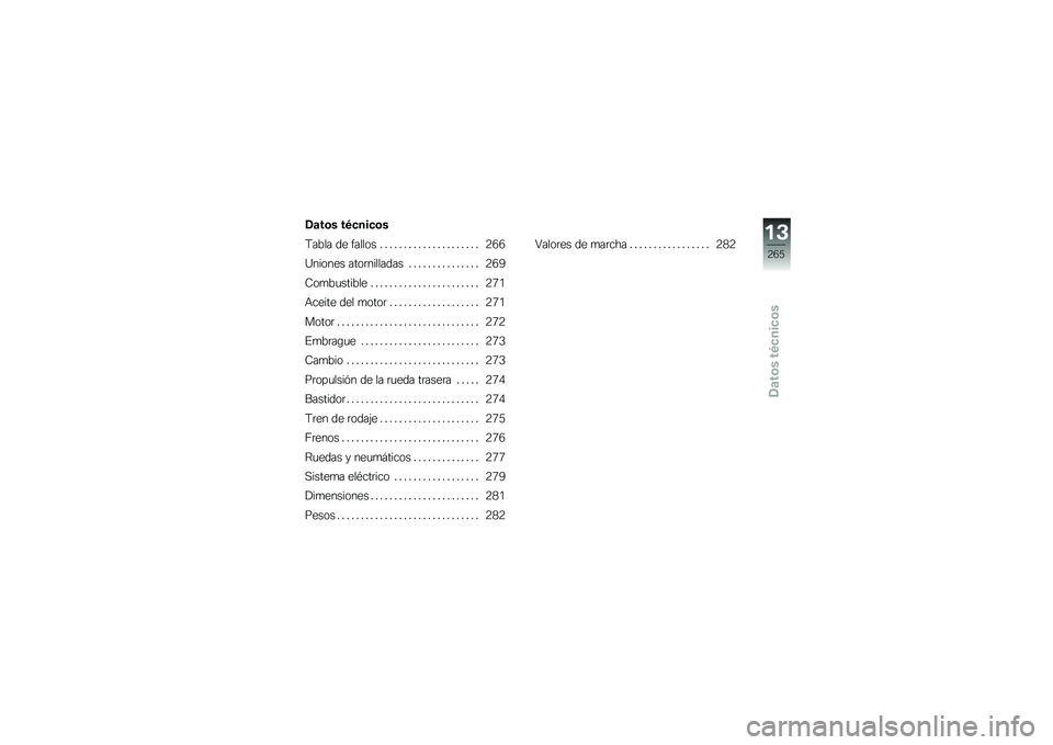 BMW MOTORRAD F 750 GS 2019  Manual de instrucciones (in Spanish) �1�	��\b� ��/�
���
�\b�
�<���� �� ������ � � � � � � � � � � � � � � � � � � � � � �9�2�2
�?������ ����	�������� � � � � � � � � � � �