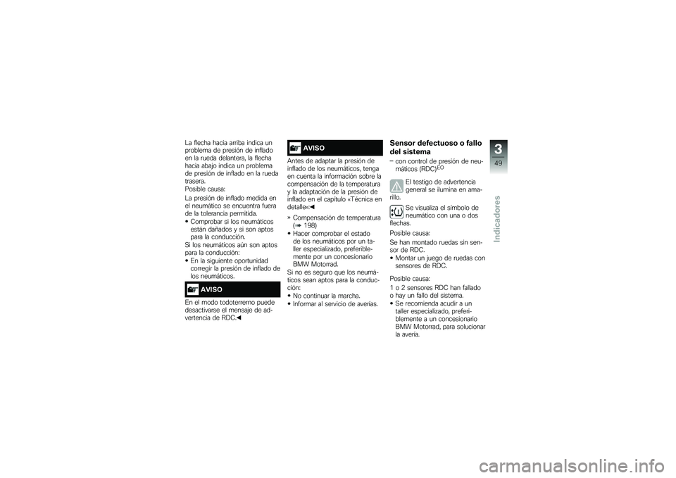 BMW MOTORRAD F 750 GS 2019  Manual de instrucciones (in Spanish) �$� ������ ����� ��	�	��� ������ �
���	�����
� �� ��	����� �� ��������� �� �	�
��� ��������	��" �� ����������� ����(� ��