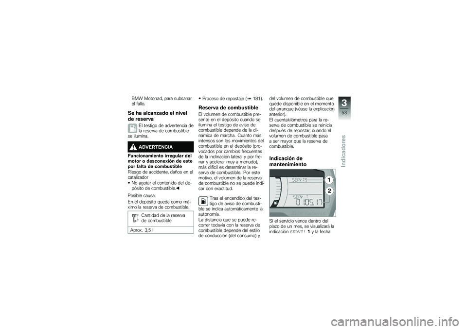 BMW MOTORRAD F 750 GS 2019  Manual de instrucciones (in Spanish) ��� �����	�	���" ���	� ��
������	�� ������
�� �A�	 �	��
�	��4�	��\b �� �����
�� �������	
�%� ������\b� �� �����	������ ���� �	���