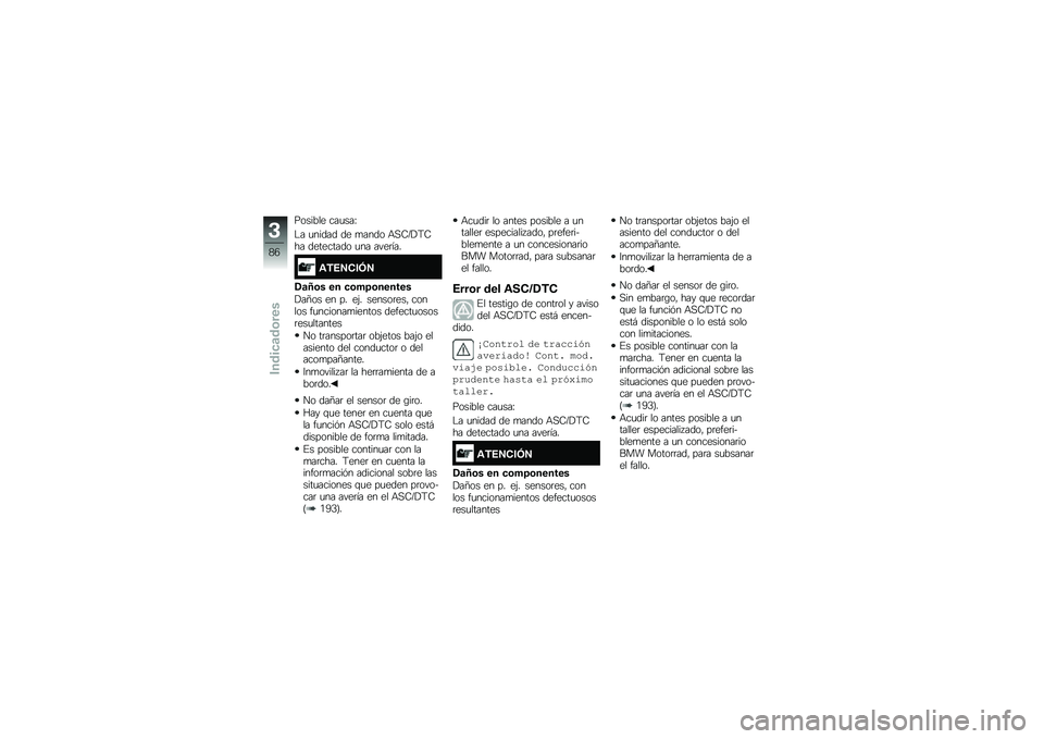 BMW MOTORRAD F 750 GS 2019  Manual de instrucciones (in Spanish) ������� ���
���I
�$� �
����� �� �
���� �+�,�7�C�!�<�7�� ��������� �
�� ����	���
�\f��7�8�,��9�8
�1�	�G�\b� �� �
�\b���\b������
�!��E�� �� �