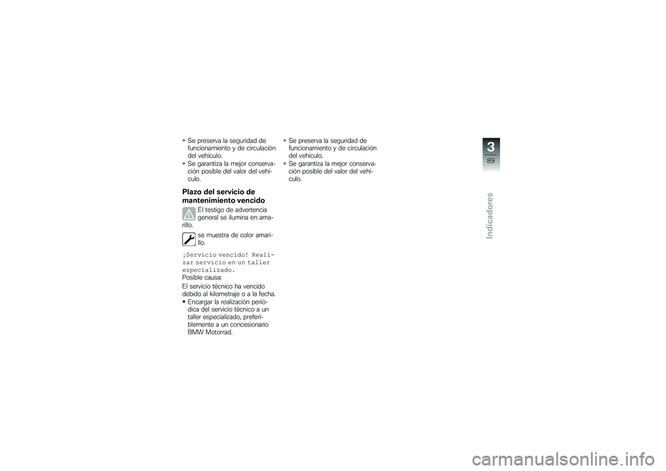 BMW MOTORRAD F 750 GS 2019  Manual de instrucciones (in Spanish) �,� ��	����	�� �� ���\b�
�	���� ����
�������
����� � �� ���	��
��������� ������
���
�,� �\b��	����� � �� �
��(��	 ������	���&���