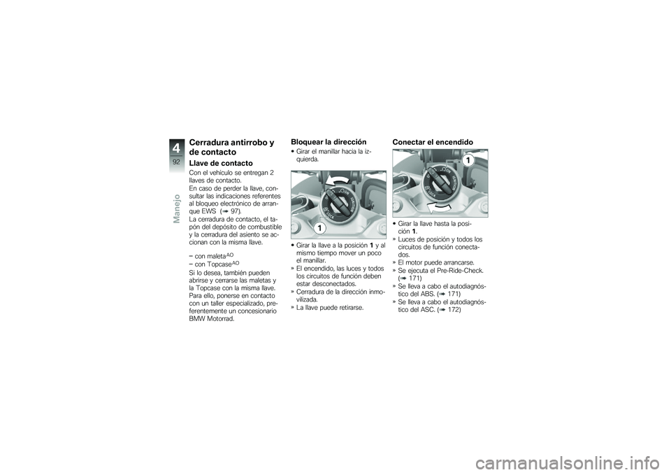 BMW MOTORRAD F 750 GS 2019  Manual de instrucciones (in Spanish) �,����	����	 �	������\b�*�\b �
�� �
�\b���	�
��\b
�<��	�� �� �
�\b���	�
��\b
�7�� �� ������
�� �� ����	��\b�� �9������ �� ���������
�%� �