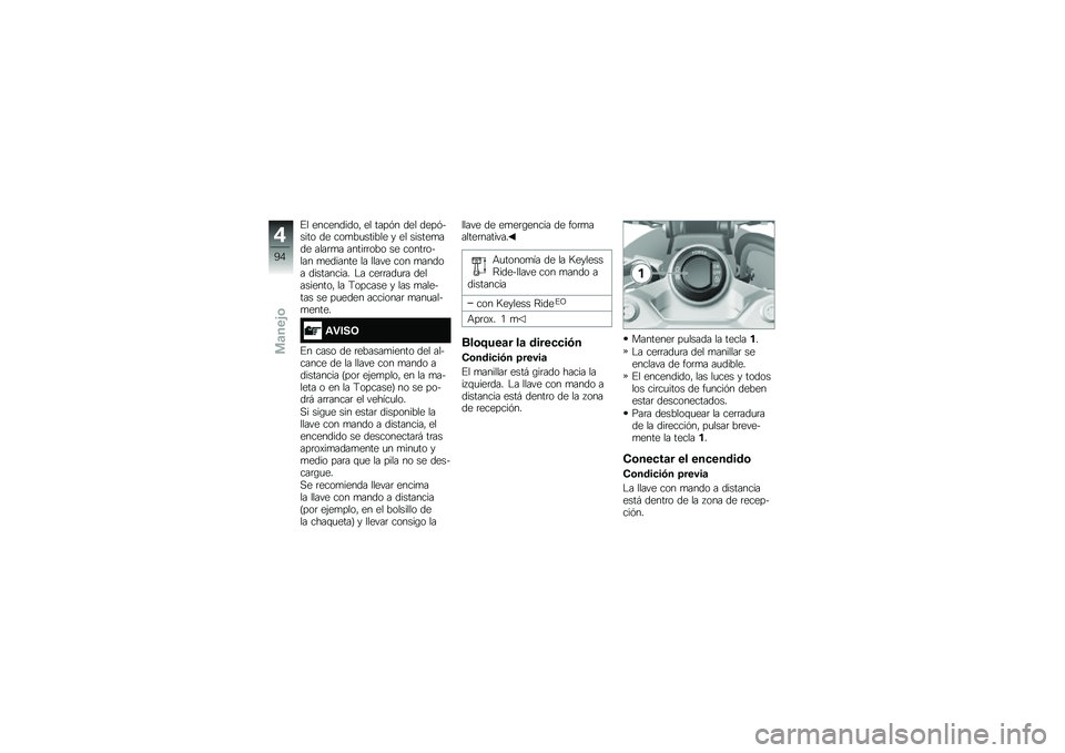 BMW MOTORRAD F 750 GS 2019  Manual de instrucciones (in Spanish) �%� ����������" �� ����� ��� �����&���� �� ���
��
������ � �� ������
��� ����	�
� �����	�	��� �� �����	��&��� �
������� �