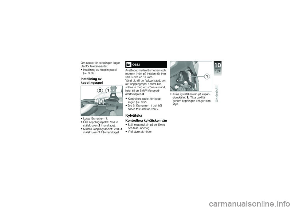 BMW MOTORRAD F 750 GS 2019  Instruktionsbok (in Swedish) �1� �
�%���� ��� ��\f�%�%������ ���������\b���� ��\f����\b��
����
���G
�9��
�������� �\b� ��\f�%�%�����
�
�%���D�*�.�=�E�
����\f�����
��
