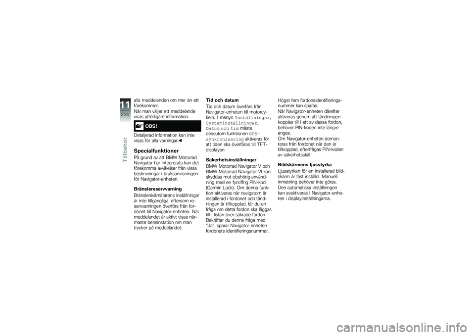 BMW MOTORRAD F 750 GS 2019  Instruktionsbok (in Swedish) �\b���\b ���
�
���\b��
�� �\f� ��� �� ���������\f�����
�B�� ��\b� ����$�� ��� ���
�
���\b��
����
�\b�
 �!��������\b�� ����\f���\b���\f�