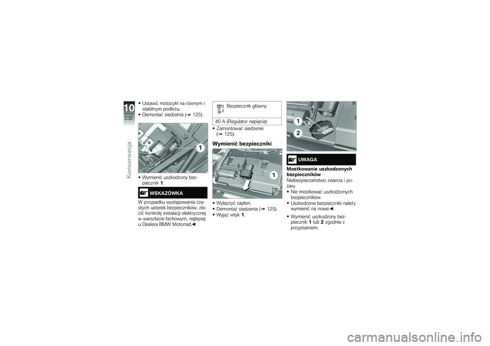 BMW MOTORRAD F 750 GS 2019  Instrukcja obsługi (in Polish) �A������# �\b����
���% �� ������\b �����"��%���\b ���\f�����
�*��\b����� ����\f����� �B�,�1�8�D�
���\b�����# ������\f���� �"�������
�
