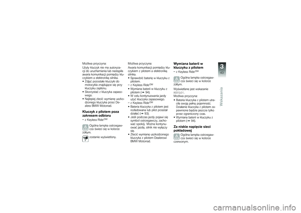 BMW MOTORRAD F 750 GS 2019  Instrukcja obsługi (in Polish) ����%��� �����
�����I
�A���� ��%��
��� ��� �\b� ����������
�� �\f� ����
�!��\b����� �%��" �����&���������� ���\b������
�� ���\