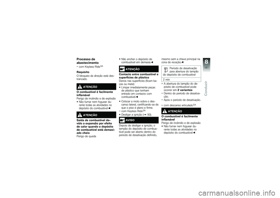 BMW MOTORRAD F 750 GS 2019  Manual do condutor (in Portuguese) �C��
�����
 �	�
�\f��\f��������\b��

�\b�
�	 �J��H���� �K����B�
�D��F������

�1 ���
�#�\f���
 �� �����$�*�
 ����+ ���������\b���
�
�2�/�=�>�?�A�<
