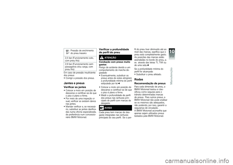 BMW MOTORRAD F 750 GS 2019  Manual do condutor (in Portuguese) �0�����*�
 �� ���\b���	����
��
 �
���\f ��������

�>�"�C ��� �M� �\f��\b��
���	����
 ��
��
�"�\b�
�	 �
���\f ����
�N
�>�"�; ��� �M� �\f��\b��
���	����