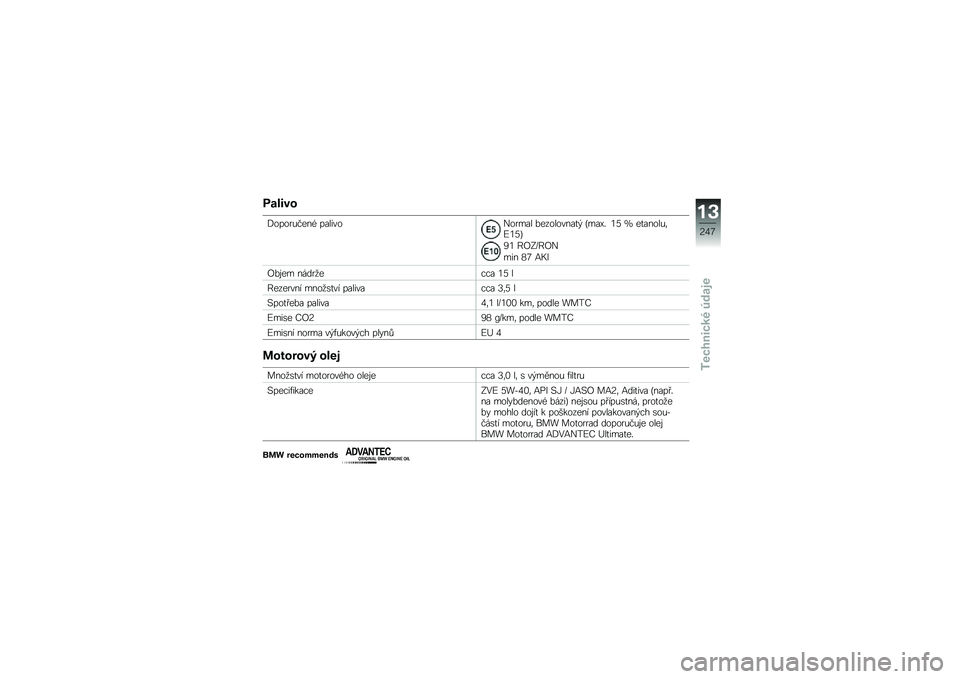 BMW MOTORRAD F 750 GS 2019  Návod k obsluze (in Czech) ������\f
�-�����&����) ������������ �%���������
�$ �H���U�" �4�B �c ��
�����&�	�D�4�B�I
�6�4 �C�G�:�J�C�G�
��� �8�; �<�*�?
�G�%�\f�� �����
���� �4�