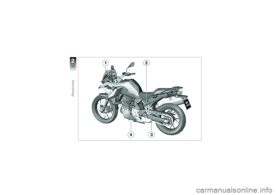 BMW MOTORRAD F 750 GS 2019  Kezelési útmutató (in Hungarian) �.
�A�5
�
������\f���� 