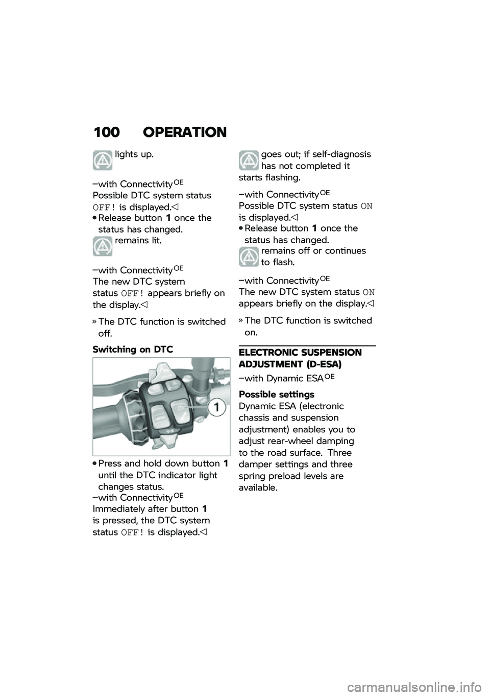 BMW MOTORRAD F 750 GS 2020  Riders Manual (in English) �\f�
�
 ��@����\b���
�\f����
� ���
���
� �#������
����
�
�1�2
�9������\f� �5�*�# ��
��
�� ��
�	�
�������� �����\f�	�
������\f��	�� ���
�
��

