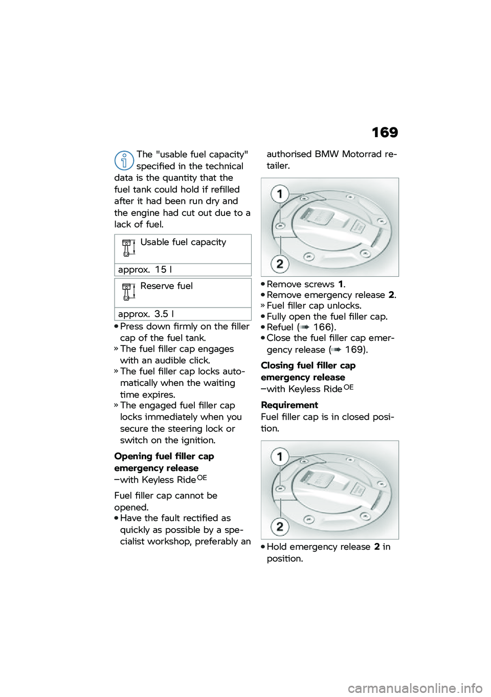 BMW MOTORRAD F 750 GS 2020  Riders Manual (in English) �\f�3�<
�*�� �A���	��\f� ����\f ��	��	���
�
�A��������� �� �
�� �
�������	�\f��	�
�	 �� �
�� �/��	��
��
�
 �
��	�
 �
������\f �
�	�� ����\f� ���\f