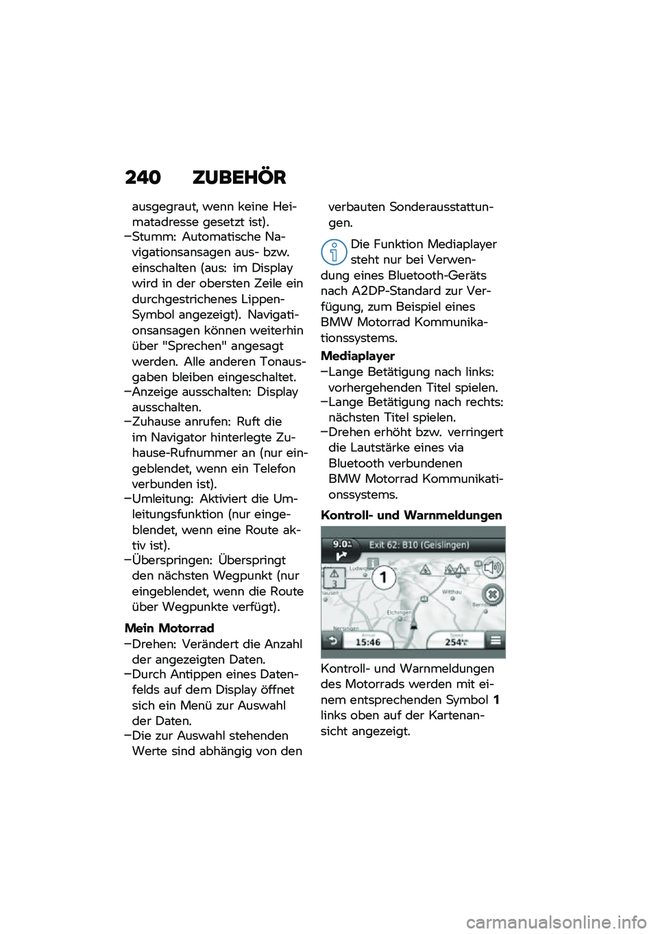 BMW MOTORRAD F 750 GS 2020  Betriebsanleitung (in German) ��� �4�9�
�\b��N�:
�\f��	�����\f���
 �!��\b�\b � ���\b� �%���$��\f��\f����	�	� ���	���� ��	��;��
�����@ �7�����\f���	��� �2�\f�$����\f����\b�	�\f�\b�