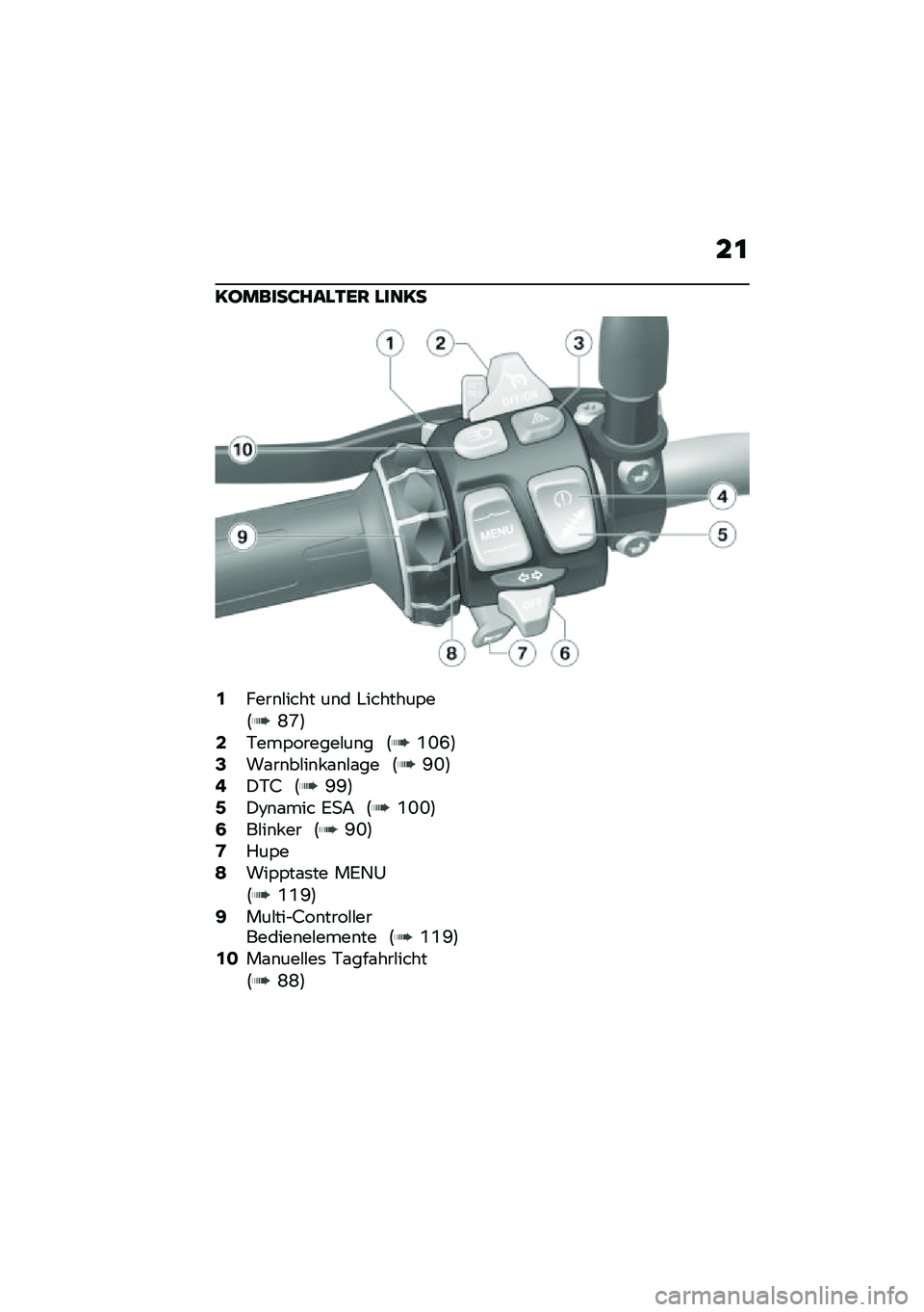 BMW MOTORRAD F 750 GS 2020  Betriebsanleitung (in German) ��
����
���;����-�\b�: ���	��
�5����\b�#���� ��\b� �"�������,��:�P�U�;�7�+���,������#��\b� �:�R�N�L�;�9��\f��\b��#��\b� �\f�\b�#�\f�� �:�E�N�;�;�)�+�9 �:�E
