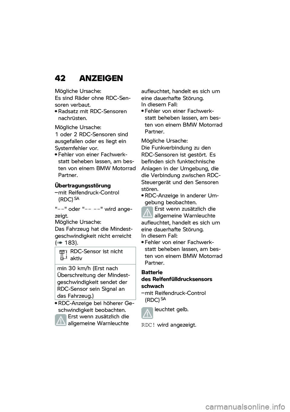 BMW MOTORRAD F 750 GS 2020  Betriebsanleitung (in German) �� ��	�4�\b���\b�	
��&��#���� �0��	�\f����@
�6�	 �	��\b� �1�(��� ���\b� �1�)�9�$�
��\b�$�	����\b �����\f����1�\f��	�\f�� ��� �1�)�9�$�
��\b�	����\b�\b�\f��