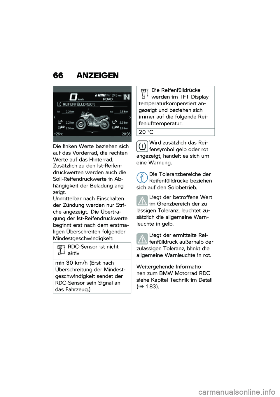 BMW MOTORRAD F 750 GS 2020  Betriebsanleitung (in German) �2�2 ��	�4�\b���\b�	
�)�� �#��\b� ��\b ����� ��������\b �	����\f�� ��\f�	 ��������\f��
 ��� �������\b����� �\f�� ��\f�	 �%��\b�����\f���5��	�(
