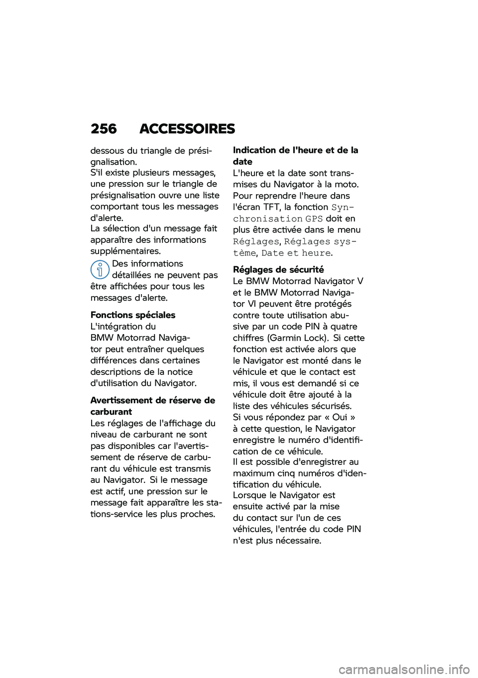 BMW MOTORRAD F 750 GS 2020  Livret de bord (in French) ��3�6 ��\b�\b��������
��	����� �� ���\f���&��	 ��	 ���\b��\f��&����\f����\f����,��\f� �	��\f���	 �����\f�	��� ��	����&�	��*���	 ���	���\f��