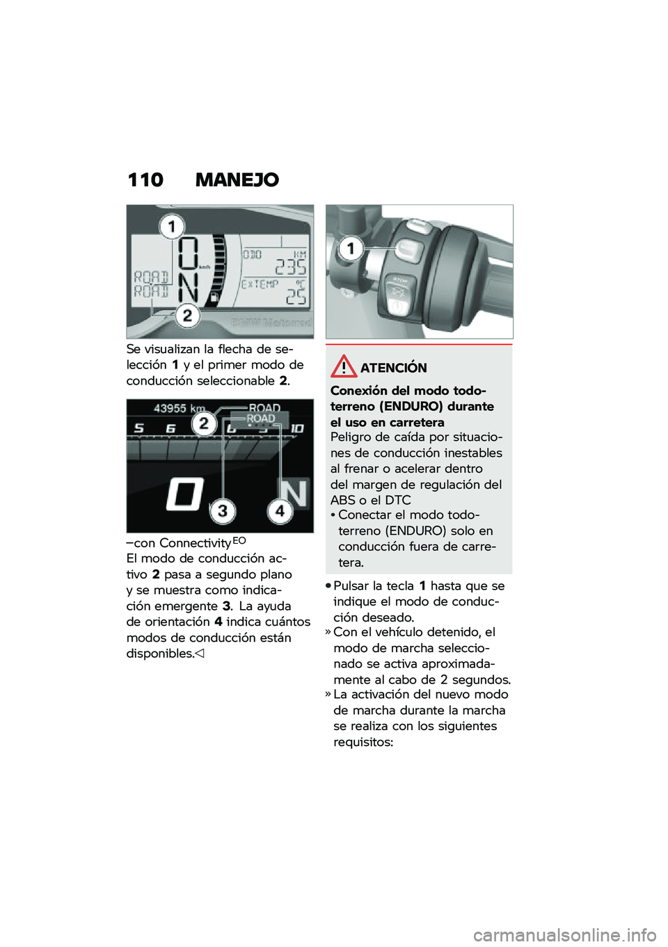 BMW MOTORRAD F 750 GS 2020  Manual de instrucciones (in Spanish) ���\f �
�	���E�\b
�,� ����
���� �� �� ������ �� ���&��������5� �� ��	��
��	 �
��� �������
����� ��������������7�
��� �7������