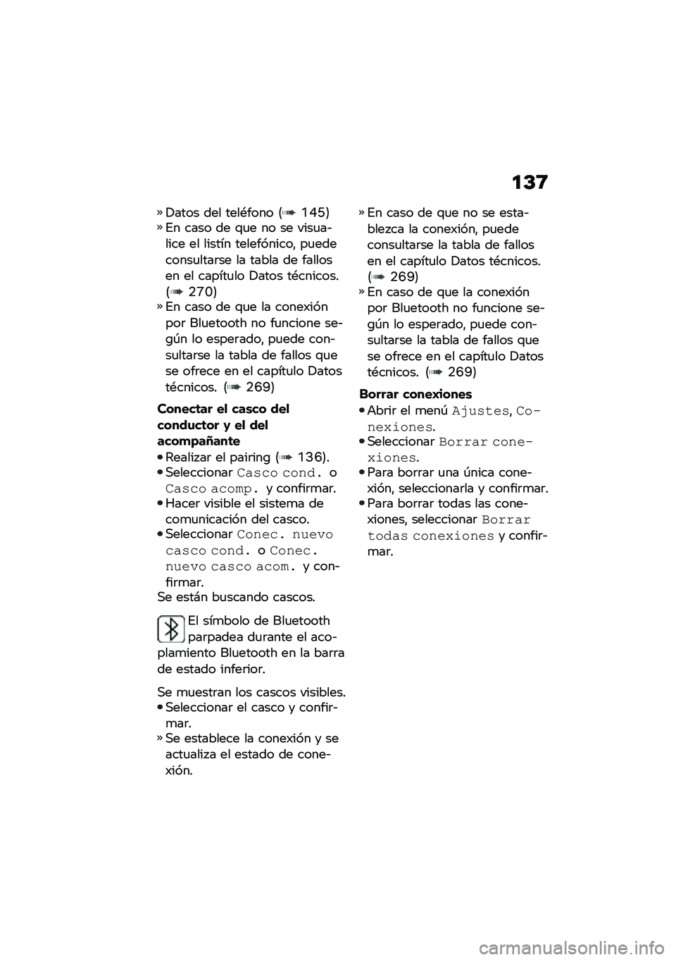 BMW MOTORRAD F 750 GS 2020  Manual de instrucciones (in Spanish) ��C�9
�!���� ��� ����*���� �8�N�F�C�9�%� ���� �� �\f�
� �� �� ����
��&���� �� ������ �����������" ��
��������
����	�� �� ����� 