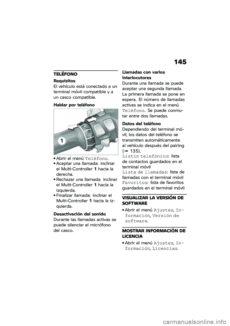 BMW MOTORRAD F 750 GS 2020  Manual de instrucciones (in Spanish) ��$�1
����P�7�\b��\b
���,�\f��\b��	��\b
�%� ������
�� ����# ��������� � �
����	�
���� �
���� ���
������� � ��
� ����� ���
��������
