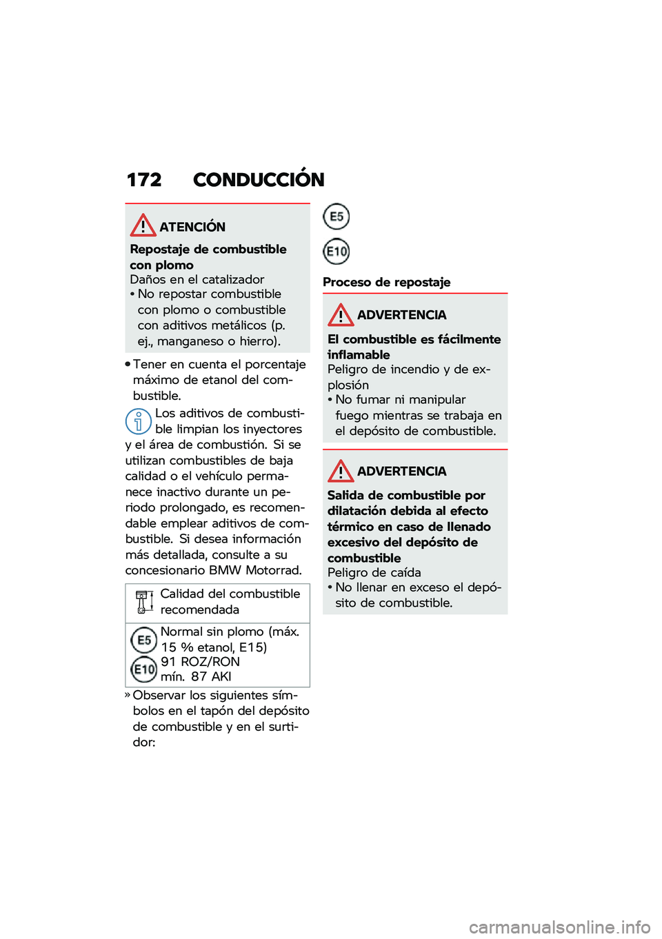 BMW MOTORRAD F 750 GS 2020  Manual de instrucciones (in Spanish) ��9� ��\b�������O�
��������
���)��\b�	��2� �� ���
�"�\f�\b�	��"�
���� �)�
��
��!��1�� �� �� ������� ����	�� �	�������	 ���
��
�������