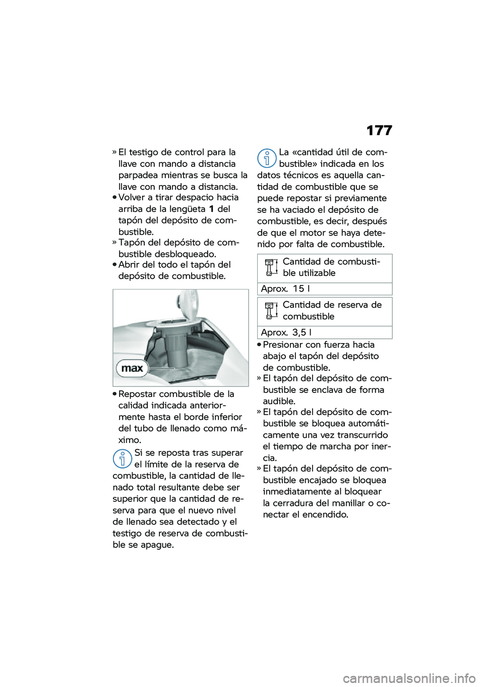 BMW MOTORRAD F 750 GS 2020  Manual de instrucciones (in Spanish) ��9�9
�%� ������\b� �� �����	�� ���	� ������� ��� �
���� � ������������	����� �
�����	�� �� ��
��� ������� ��� �
���� � ��
