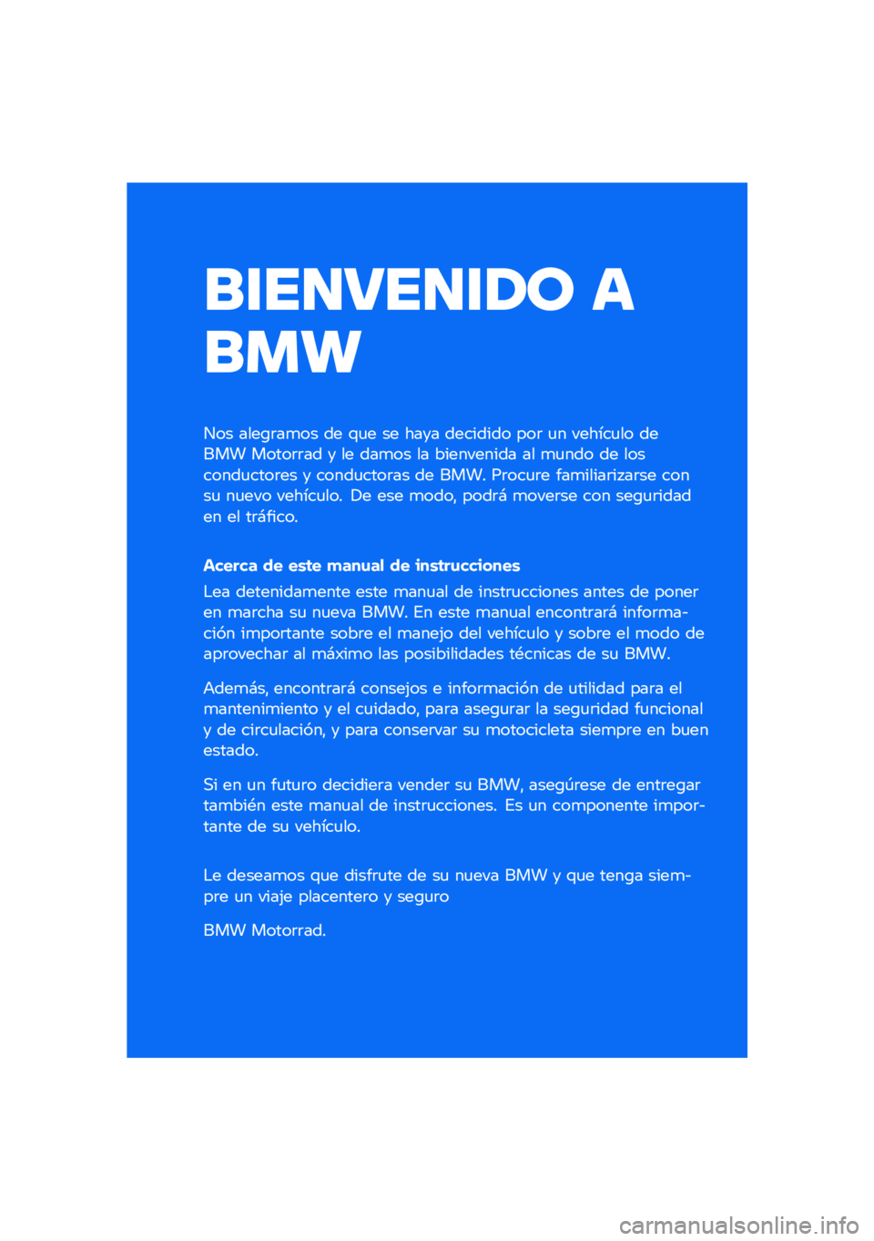 BMW MOTORRAD F 750 GS 2020  Manual de instrucciones (in Spanish) ����������\b �	
��
�
��� ����\b�	��
�� �� �\f�
� �� ���� �������� ���	 �
� ������
�� ����� �����	�	�� � �� ���
�� �� ��������