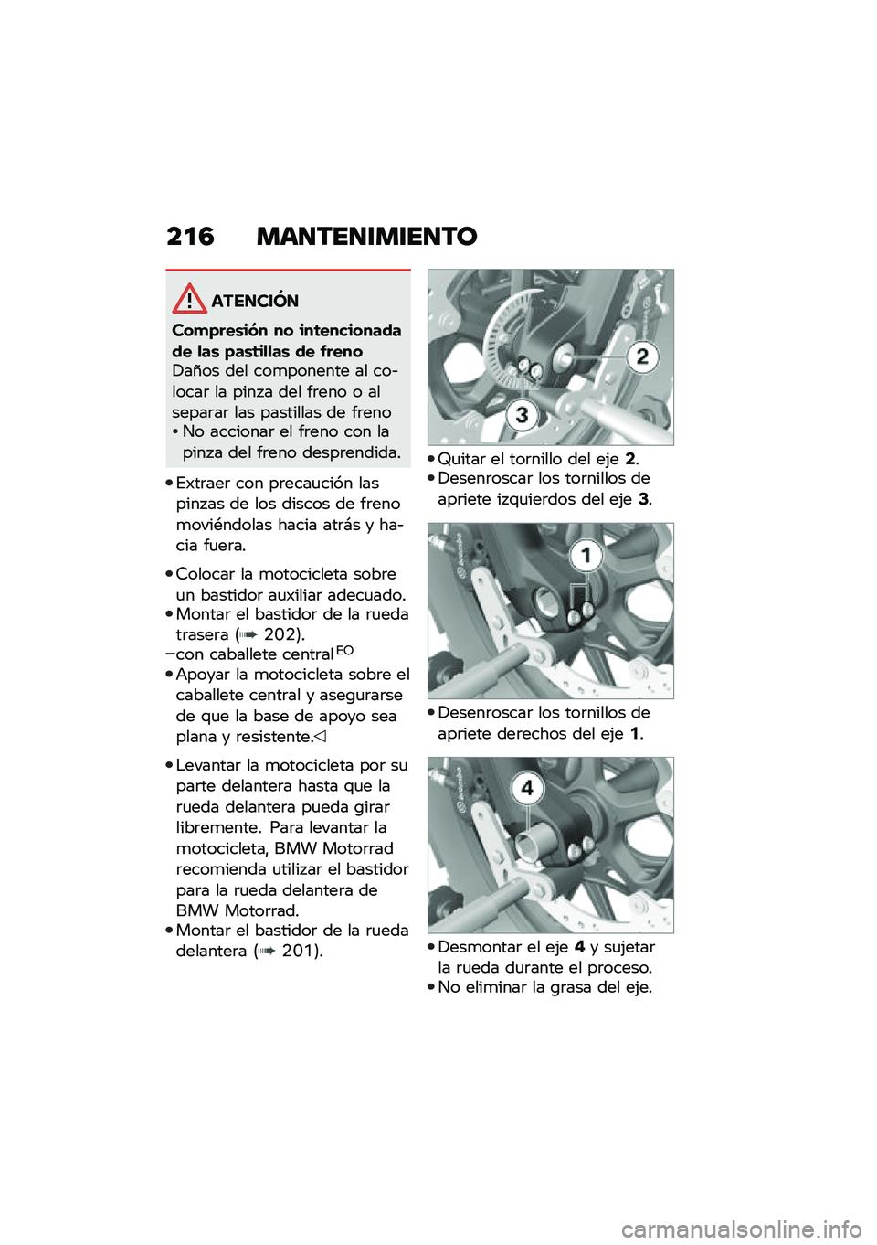 BMW MOTORRAD F 750 GS 2020  Manual de instrucciones (in Spanish) ���5 �
�	������
�����\b
��������
���
�)���\b��(� �� ���	����������� �
��\b �)��\b�	��
�
��\b �� ������!��1�� ��� ���
������� �� ��