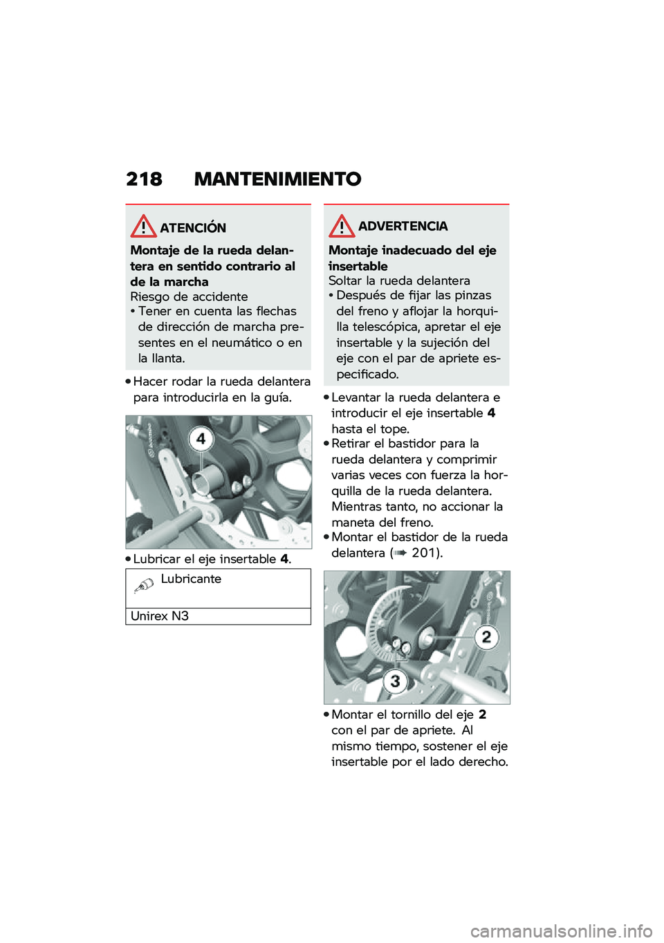 BMW MOTORRAD F 750 GS 2020  Manual de instrucciones (in Spanish) ���< �
�	������
�����\b
��������
� ���	��2� �� �
� ��\f��� ���
���$�	��� �� �\b���	��� ����	����� ��
�� �
� �
����.��4����\b� �� ���